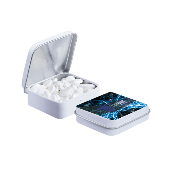 Lata Quadrada com Mints