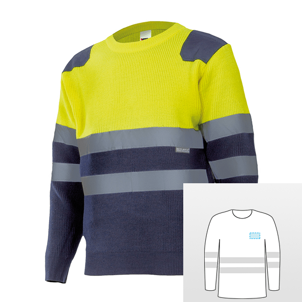 Pullover Signalfarbe