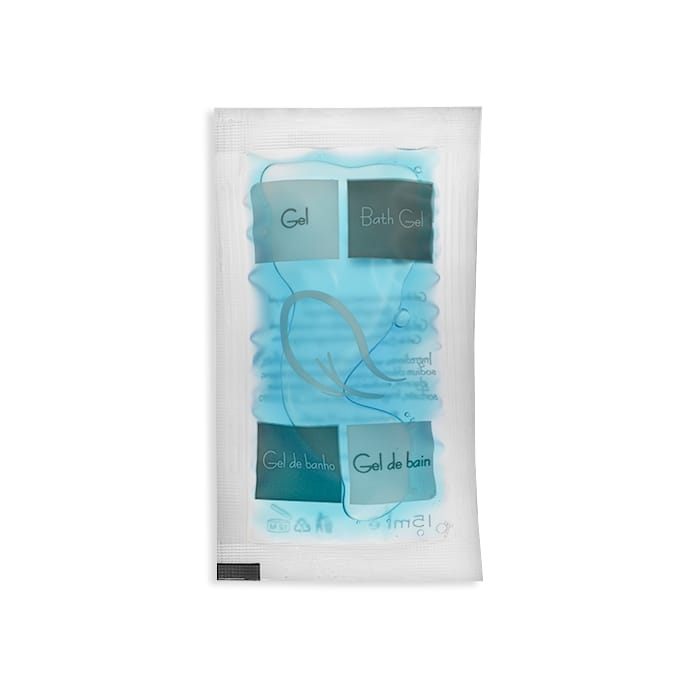 Saqueta Gel de Banho 15ml - Côco 