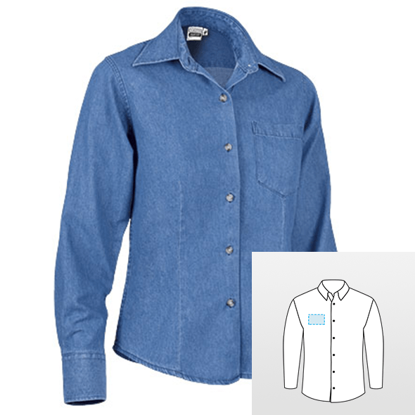 Shirt met korte mouwen voor dames