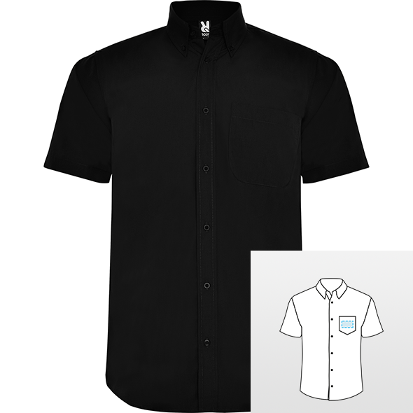Shirt met korte mouwen voor heren