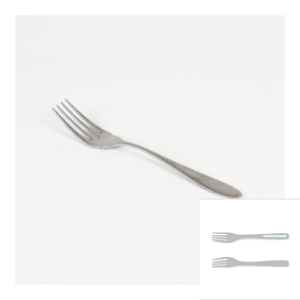 Stainless steel fish fork - Vision Vintage