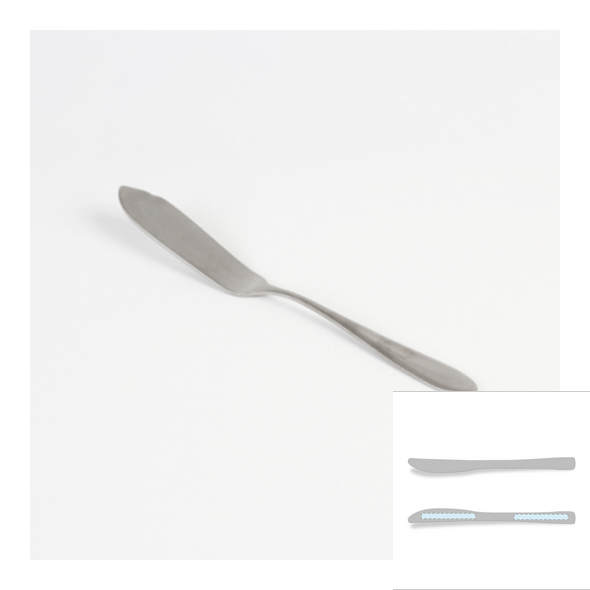 Stainless steel fish knife - Vision Vintage