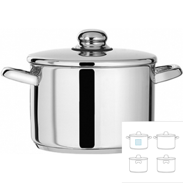 Stainless steel pan - Concorde