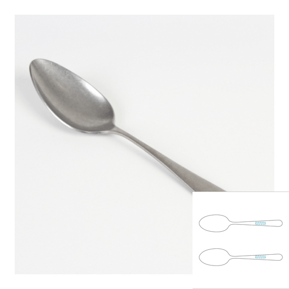 Stainless steel serving spoon - Vision Vintage