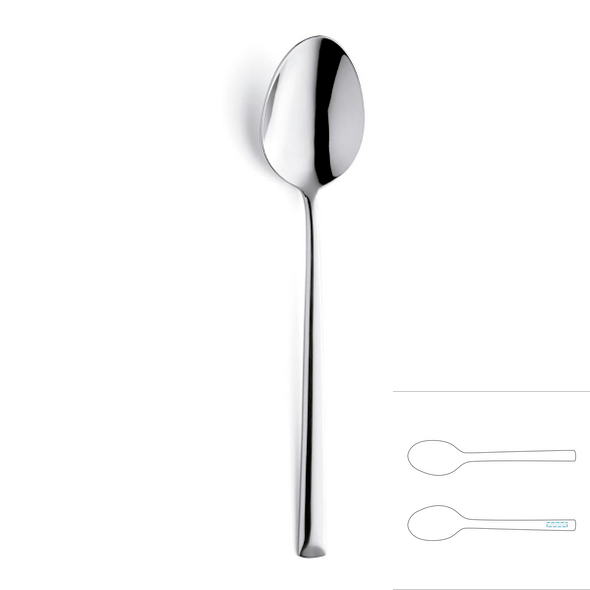 Stainless steel table spoon - AMEFA B.V.™ - Metropole: 288 for € 996,31 ...