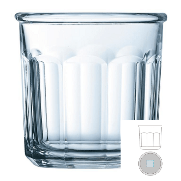 Tall glass tumbler - ARCOROC™ - Eskale