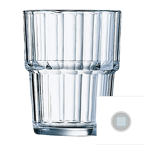 Tall glass tumbler - ARCOROC™ - Noruega