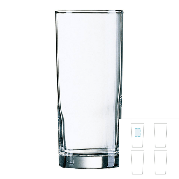 Tall glass tumbler - ARCOROC™ - Princesa