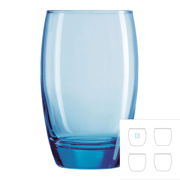 Tall glass tumbler - ARCOROC™ - Salto