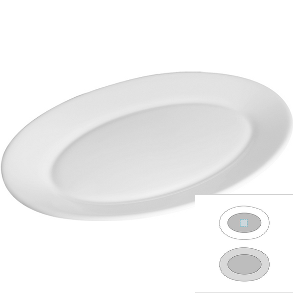 Travessa oval em vidro - BORMIOLI ROCCO™ - Performa
