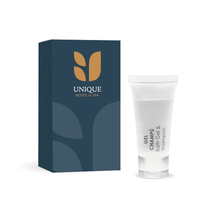 2 in 1 Shower Gel and Shampoo Tube 20ml - CELOFA