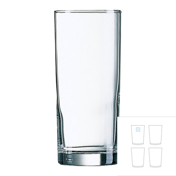 Vaso alto de vidrio -  ARCOROC™  -  Princesa