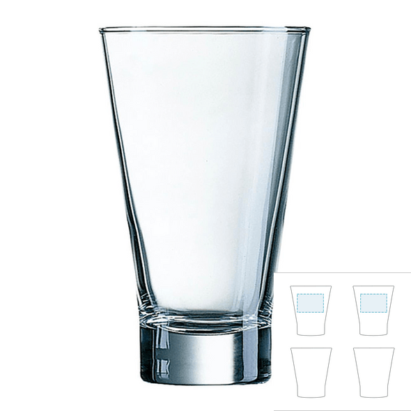 Vaso alto de vidrio -  ARCOROC™  -  Shetland