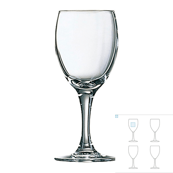 Verre à vin en verre - ARCOROC™ - Elegance