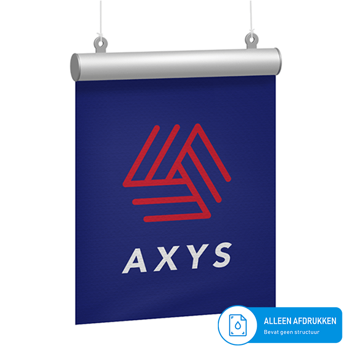 Banner van Vinyl Voor Plafondbevestiging