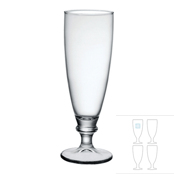 Bierglas aus Glas - BORMIOLI ROCCO™ - Harmonia