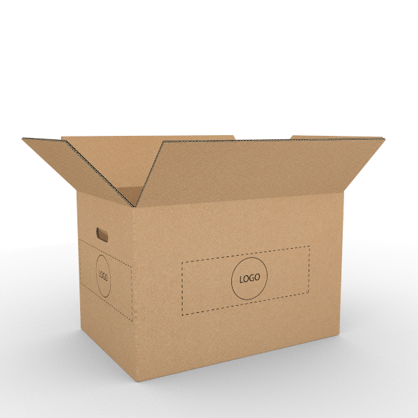 15pz Caja Cartón 57x37x39cm Reciclada Doble Corrugado Empaqu | Envío Gratis