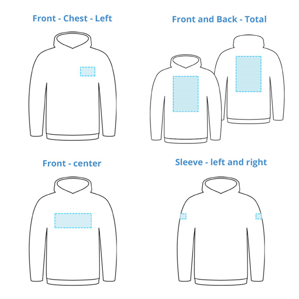 2 Hoodie Printing: £26.98 | BIZAY UK