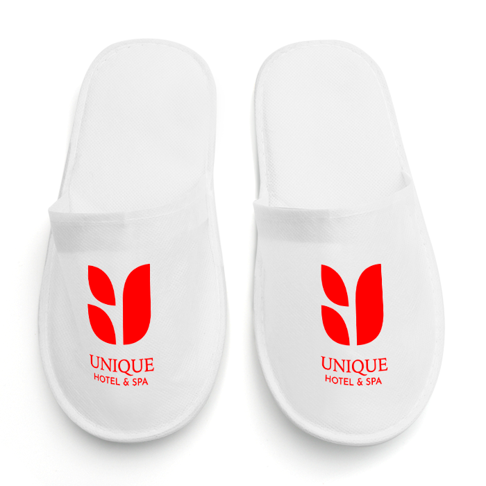 Lukkede tøfler med tynn såle