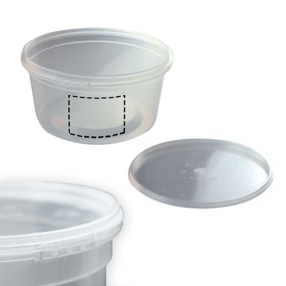 Plastic Safe Lock Tamper Evident Container