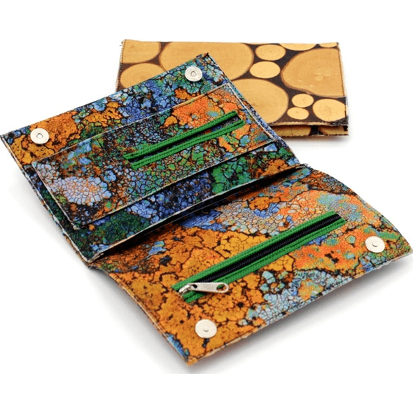 Polyester roll-up tobacco pouch