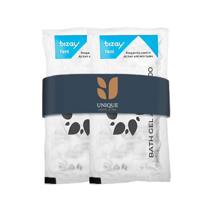 Pack Sobres de Champú y Gel de Baño 2 en 1 15ml - Coco (2 un)