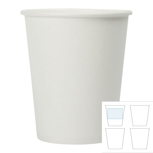 Packung Pappbecher für Heißgetränke (3000 Stück)