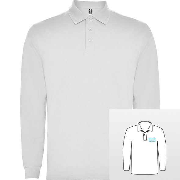 Polo a maniche lunghe da bambino