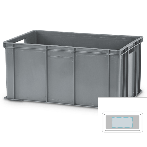 Rektangulær plastboks