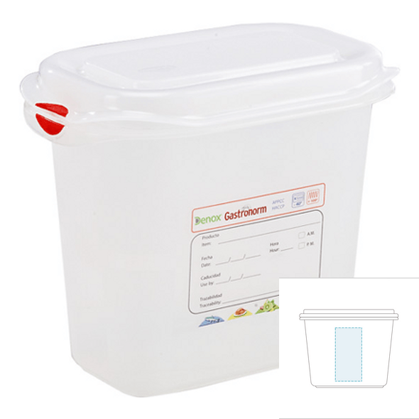 Scatola ermetica in plastica