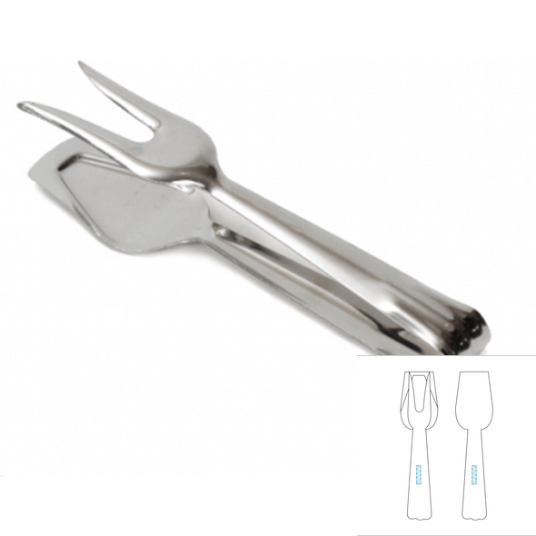 Stainless steel serving tongs - Util